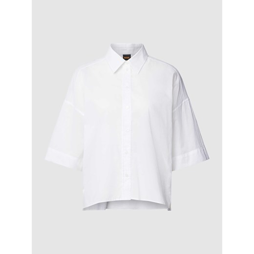 Bluzka koszulowa z obniżonymi ramionami model ‘Balinas’ ze sklepu Peek&Cloppenburg  w kategorii Koszule damskie - zdjęcie 169750968