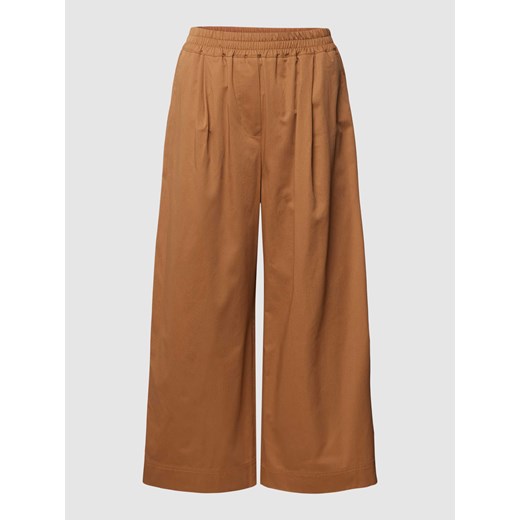 Spodnie materiałowe z kieszeniami z tyłu model ‘PLACIDO’ ze sklepu Peek&Cloppenburg  w kategorii Spodnie damskie - zdjęcie 169751096