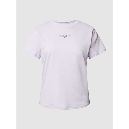 T-shirt z nadrukiem z logo ze sklepu Peek&Cloppenburg  w kategorii Bluzki damskie - zdjęcie 169751206