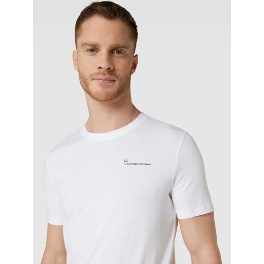 T-shirt o kroju regular fit z okrągłym dekoltem Knowledge Cotton Apparel XL Peek&Cloppenburg 