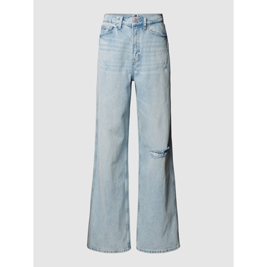 Jeansy z wysokim stanem i 5 kieszeniami model ‘CLAIRE’ Tommy Jeans 29/32 Peek&Cloppenburg 