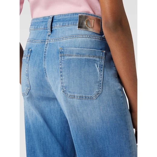 Jeansy o rozkloszowanym kroju z dołem bez wykończenia model ‘TESS’ Cambio 38 Peek&Cloppenburg 