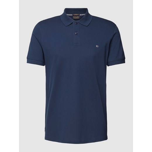 Koszulka polo o kroju slim fit w jednolitym kolorze ze sklepu Peek&Cloppenburg  w kategorii T-shirty męskie - zdjęcie 169751666