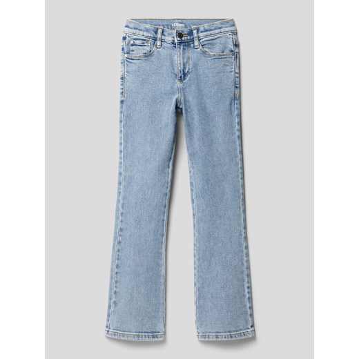 Jeansy o kroju slim fit z 5 kieszeniami ze sklepu Peek&Cloppenburg  w kategorii Spodnie dziewczęce - zdjęcie 169751725