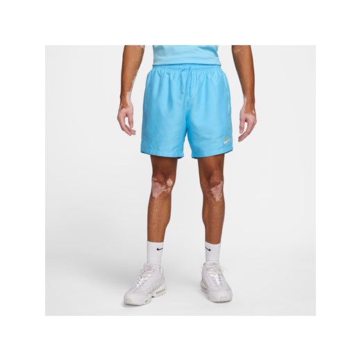 Swobodne spodenki z tkaniny Nike Sportswear - Niebieski ze sklepu Nike poland w kategorii Spodenki męskie - zdjęcie 169754507