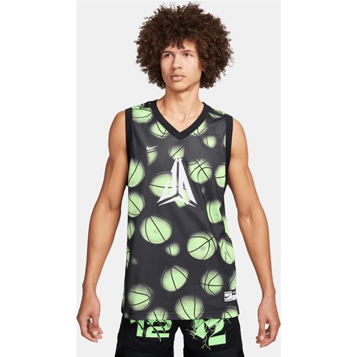 Męska koszulka do koszykówki Dri-FIT DNA Ja - Zieleń ze sklepu Nike poland w kategorii T-shirty męskie - zdjęcie 169754529