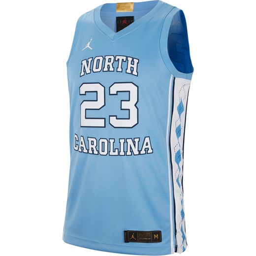 Męska limitowana koszulka do koszykówki Jordan College (UNC) - Niebieski Jordan XL wyprzedaż Nike poland