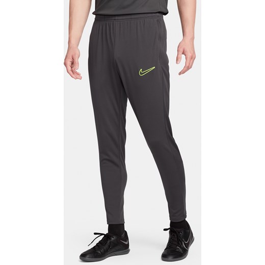 Męskie spodnie piłkarskie Dri-FIT Nike Academy - Szary ze sklepu Nike poland w kategorii Spodnie męskie - zdjęcie 169755166