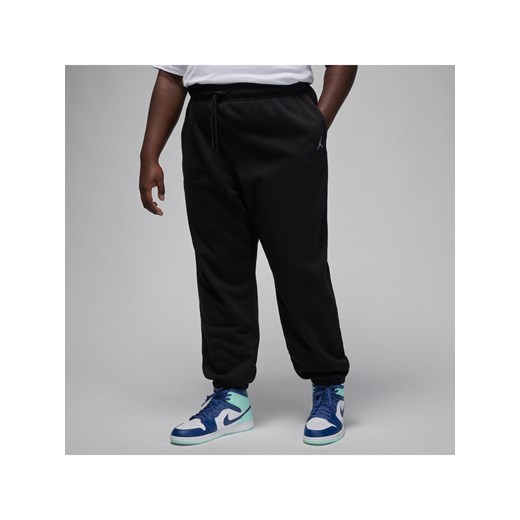 Spodnie damskie Jordan Brooklyn Fleece (duże rozmiary) - Czerń ze sklepu Nike poland w kategorii Spodnie damskie - zdjęcie 169755366