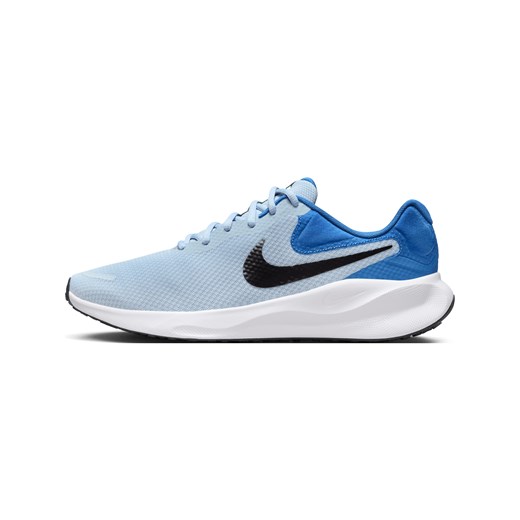 Męskie buty do biegania po asfalcie Nike Revolution 7 (bardzo szerokie) - Niebieski ze sklepu Nike poland w kategorii Buty sportowe męskie - zdjęcie 169755399