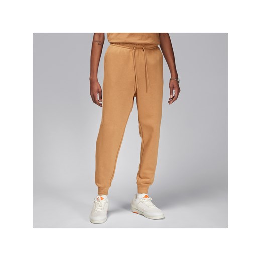 Męskie spodnie dresowe Jordan Brooklyn Fleece - Brązowy ze sklepu Nike poland w kategorii Spodnie męskie - zdjęcie 169755529