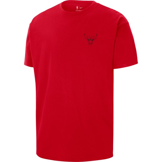Męski T-shirt Nike NBA Max90 Chicago Bulls - Czerwony ze sklepu Nike poland w kategorii T-shirty męskie - zdjęcie 169755559