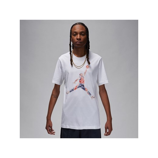 T-shirt męski Jordan Brand - Biel ze sklepu Nike poland w kategorii T-shirty męskie - zdjęcie 169755588