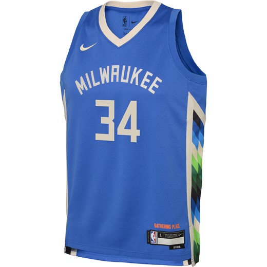 Koszulka dla dużych dzieci Nike Dri-FIT NBA Swingman Giannis Antetokounmpo Nike S Nike poland