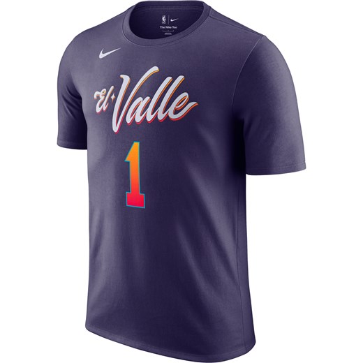 T-shirt męski Nike NBA Devin Booker Phoenix Suns City Edition - Fiolet Nike XL Nike poland