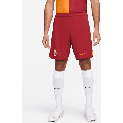 Męskie spodenki piłkarskie Nike Dri-FIT Galatasaray Stadium 2023/24 (wersja domowa) - Czerwony ze sklepu Nike poland w kategorii Spodenki męskie - zdjęcie 169755635