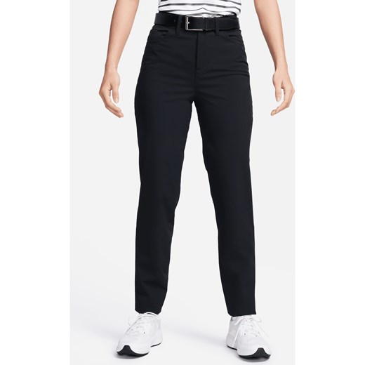 Damskie spodnie do golfa o dopasowanym kroju Nike Tour Repel - Czerń ze sklepu Nike poland w kategorii Spodnie damskie - zdjęcie 169755778