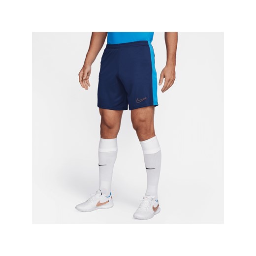 Męskie spodenki piłkarskie Dri-FIT Nike Academy - Niebieski ze sklepu Nike poland w kategorii Spodenki męskie - zdjęcie 169755805