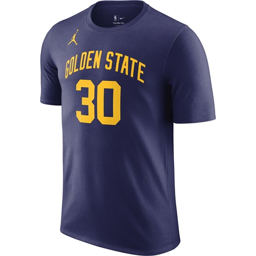 T-shirt męski Jordan NBA Golden State Warriors Statement Edition - Niebieski ze sklepu Nike poland w kategorii T-shirty męskie - zdjęcie 169756157