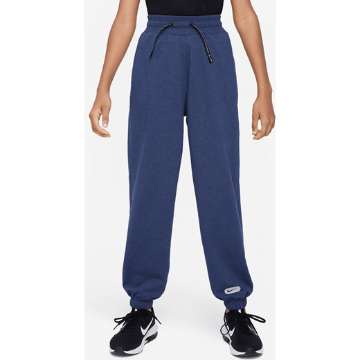 Dzianinowe spodnie treningowe dla dużych dzieci (chłopców) Nike Dri-FIT Athletics - Niebieski ze sklepu Nike poland w kategorii Spodnie chłopięce - zdjęcie 169756289