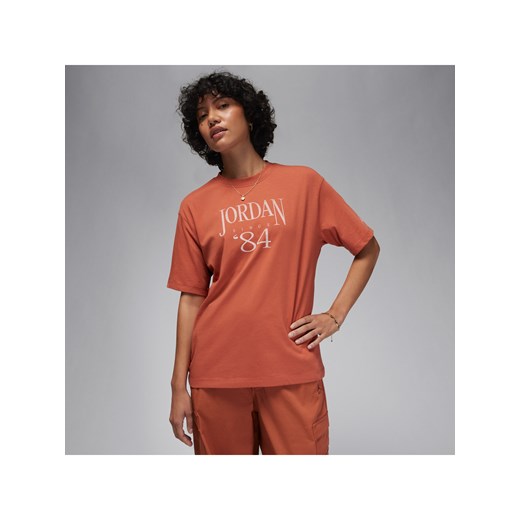 T-shirt damski Jordan Heritage - Różowy ze sklepu Nike poland w kategorii Bluzki damskie - zdjęcie 169756378