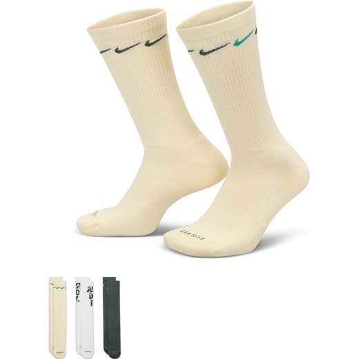 Klasyczne skarpety z amortyzacją Nike Everyday Plus (3 pary) - Wielokolorowe ze sklepu Nike poland w kategorii Skarpetki męskie - zdjęcie 169756459