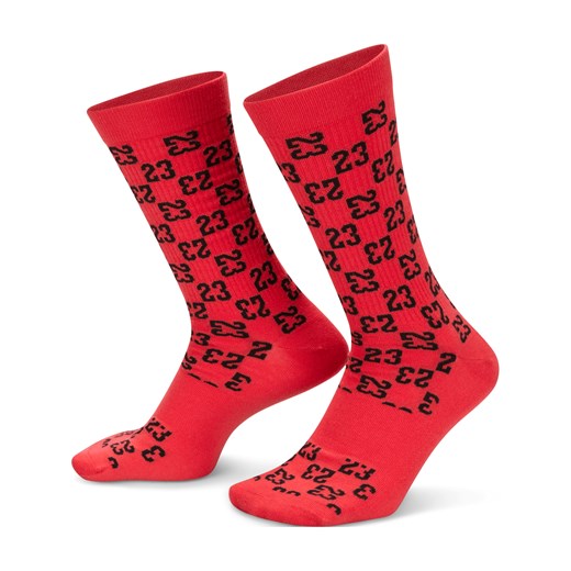 Klasyczne skarpety Jordan Everyday Essentials - Czerwony ze sklepu Nike poland w kategorii Skarpetki męskie - zdjęcie 169756615
