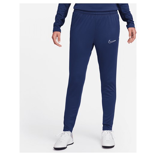 Damskie spodnie piłkarskie Nike Dri-FIT Academy - Niebieski ze sklepu Nike poland w kategorii Spodnie damskie - zdjęcie 169756729