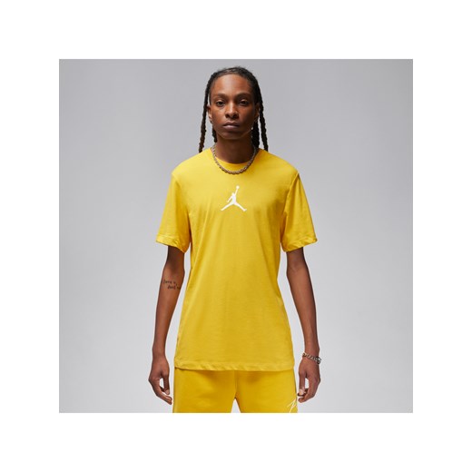 T-shirt męski Jordan Jumpman - Żółty ze sklepu Nike poland w kategorii T-shirty męskie - zdjęcie 169756938