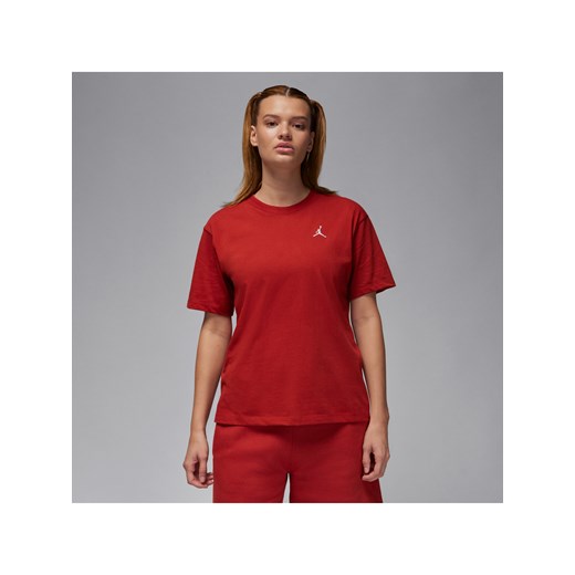 Koszulka damska Jordan Essentials - Czerwony ze sklepu Nike poland w kategorii Bluzki damskie - zdjęcie 169757116