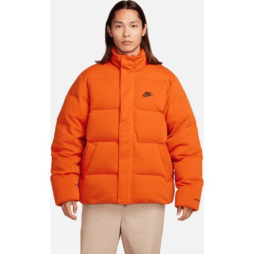 Męska kurtka puchowa o kroju oversize Nike Sportswear Tech - Pomarańczowy ze sklepu Nike poland w kategorii Kurtki męskie - zdjęcie 169757135