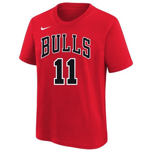 T-shirt dla dużych dzieci (chłopców) Nike NBA Chicago Bulls - Czerwony ze sklepu Nike poland w kategorii T-shirty chłopięce - zdjęcie 169757377