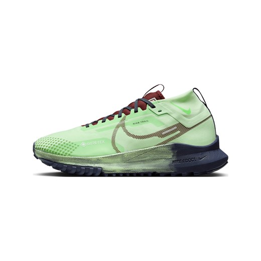 Zielone buty sportowe męskie Nike pegasus wiązane z gumy 