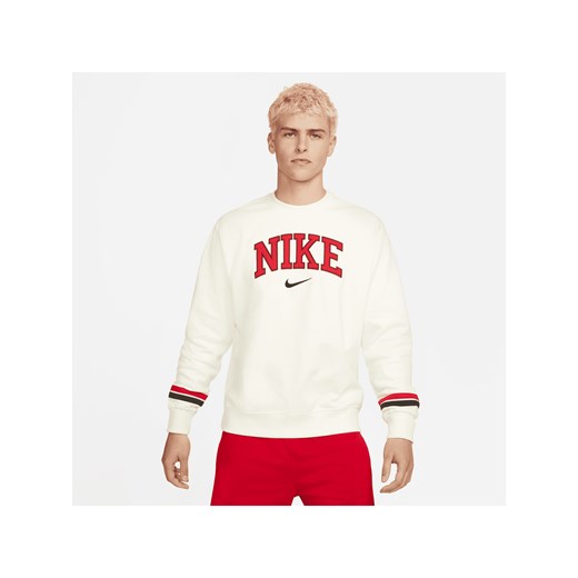 Męska bluza dresowa z dzianiny w stylu retro Nike Sportswear - Szary Nike XS Nike poland