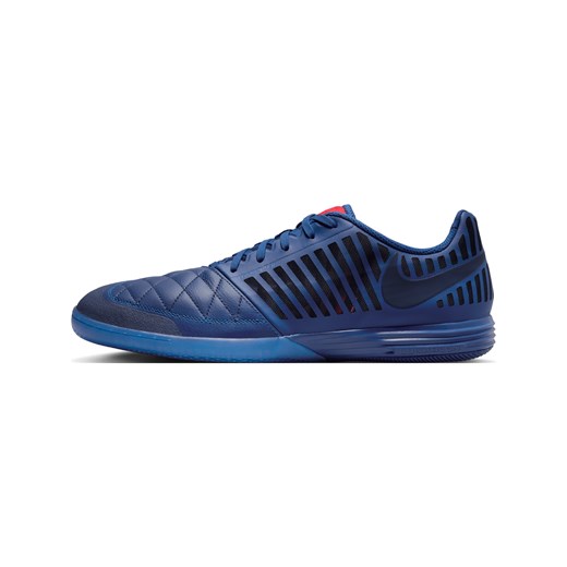 Halowe buty piłkarskie typu low top Nike Lunargato II - Niebieski ze sklepu Nike poland w kategorii Buty sportowe męskie - zdjęcie 169757535