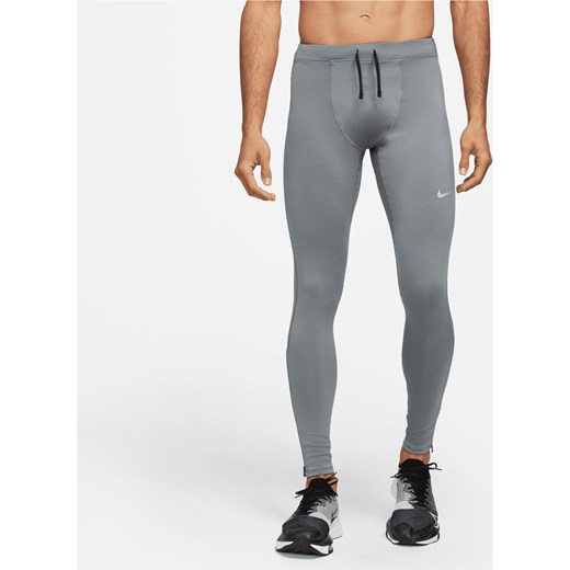 Męskie legginsy do biegania Dri-FIT Nike Challenger - Szary ze sklepu Nike poland w kategorii Spodnie męskie - zdjęcie 169757566
