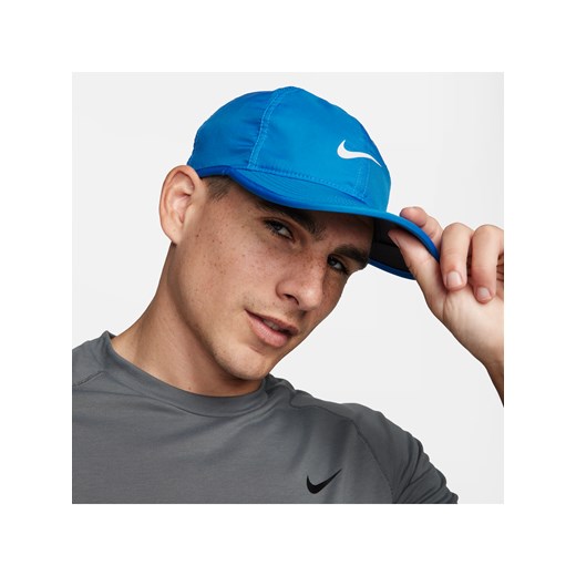 Czapka z daszkiem męska niebieska Nike 