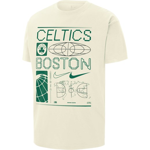 T-shirt męski Nike NBA Max90 Boston Celtics - Biel ze sklepu Nike poland w kategorii T-shirty męskie - zdjęcie 169757626