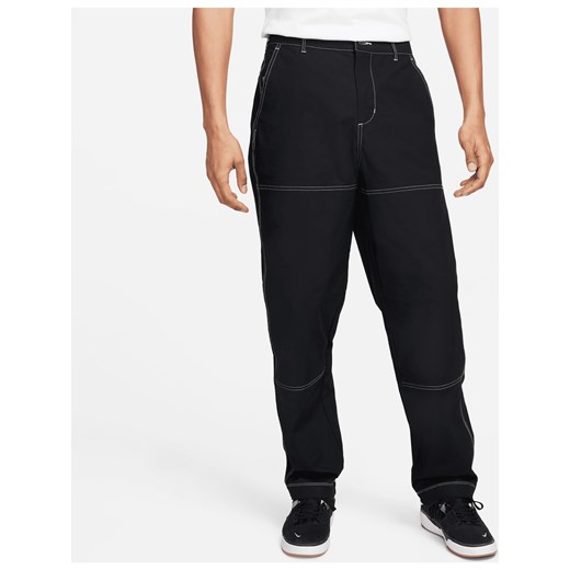 Męskie spodnie z podwójnymi wstawkami na kolanach do skateboardingu Nike SB - Czerń ze sklepu Nike poland w kategorii Spodnie męskie - zdjęcie 169758029