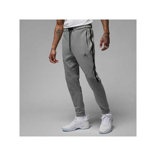Męskie spodnie z dzianiny Air Jordan Dri-FIT Sport - Szary ze sklepu Nike poland w kategorii Spodnie męskie - zdjęcie 169758269