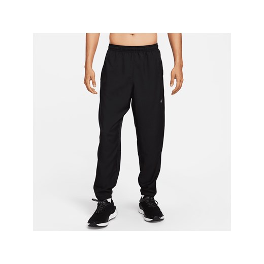 Męskie spodnie do biegania z tkaniny Dri-FIT Nike Challenger - Czerń ze sklepu Nike poland w kategorii Spodnie męskie - zdjęcie 169758465