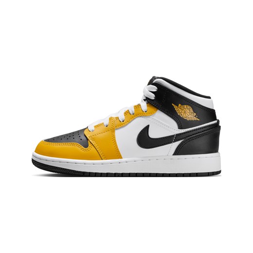 Buty dla dużych dzieci Air Jordan 1 Mid - Żółty Jordan 40 Nike poland