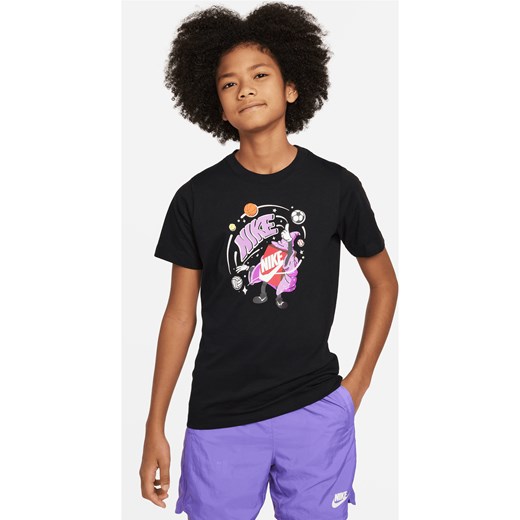 Nike t-shirt chłopięce bawełniany 