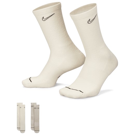 Klasyczne skarpety Nike Everyday Plus Cushioned (2 pary) - Wielokolorowe ze sklepu Nike poland w kategorii Skarpetki męskie - zdjęcie 169758588