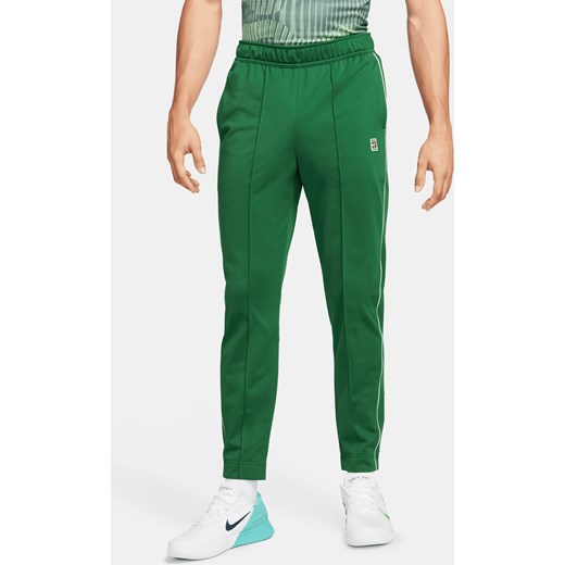 Męskie spodnie do tenisa NikeCourt - Zieleń ze sklepu Nike poland w kategorii Spodnie męskie - zdjęcie 169758696