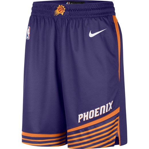Spodenki męskie Nike Dri-FIT NBA Swingman Phoenix Suns Icon Edition - Fiolet ze sklepu Nike poland w kategorii Spodenki męskie - zdjęcie 169758756