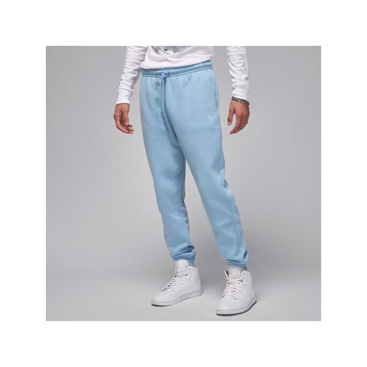 Męskie spodnie dresowe Jordan Brooklyn Fleece - Niebieski ze sklepu Nike poland w kategorii Spodnie męskie - zdjęcie 169758805