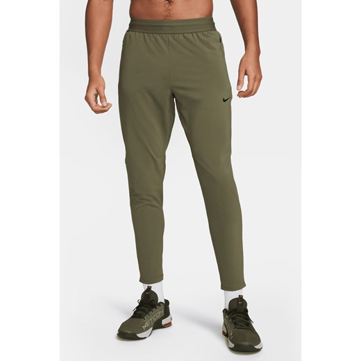 Męskie spodnie do fitnessu Dri-FIT Nike Flex Rep - Zieleń ze sklepu Nike poland w kategorii Spodnie męskie - zdjęcie 169758836