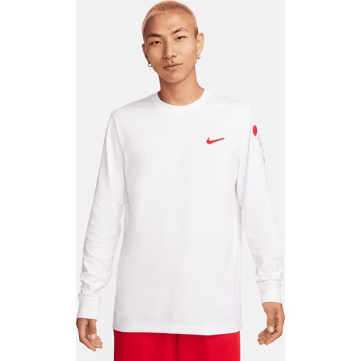 T-shirt z długim rękawem Nike Sportswear - Biel Nike M Nike poland