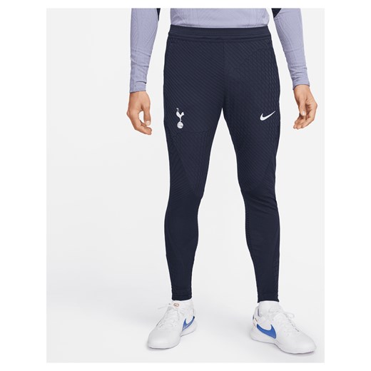 Męskie spodnie piłkarskie z dzianiny Nike Dri-FIT ADV Tottenham Hotspur Strike Elite - Niebieski ze sklepu Nike poland w kategorii Spodnie męskie - zdjęcie 169759069